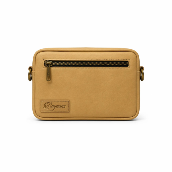 Leather Crossbody Travel Pouch - Image 4
