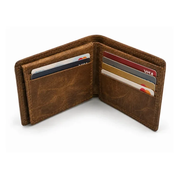 Slim Classic Bifold Wallet - Image 3