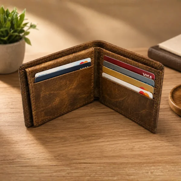 Slim Classic Bifold Wallet - Image 4