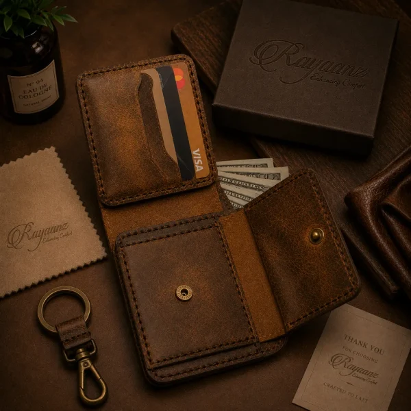 Premium Handmade Leather Wallet - Image 7