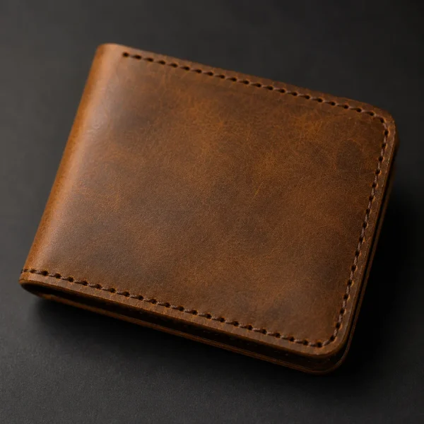 Premium Handmade Leather Wallet - Image 5